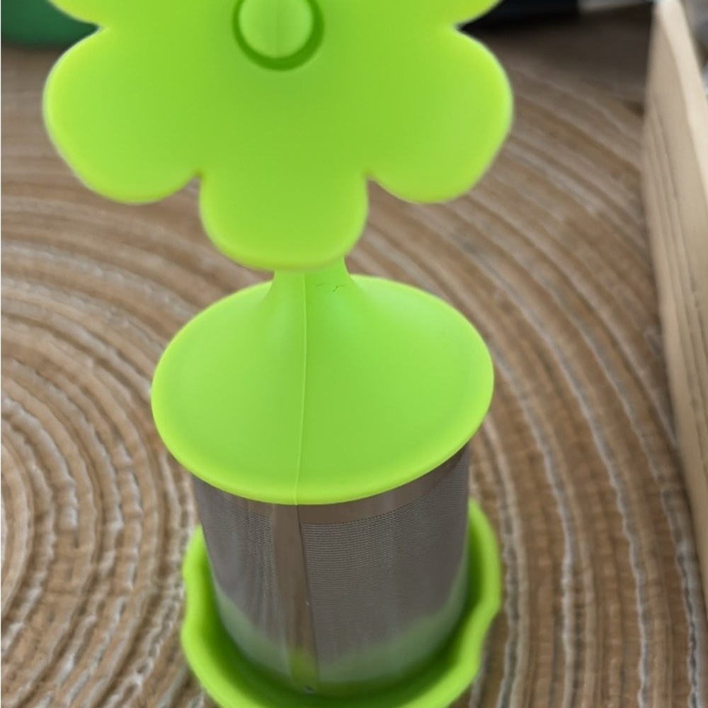 Green Flower Tea Infuser